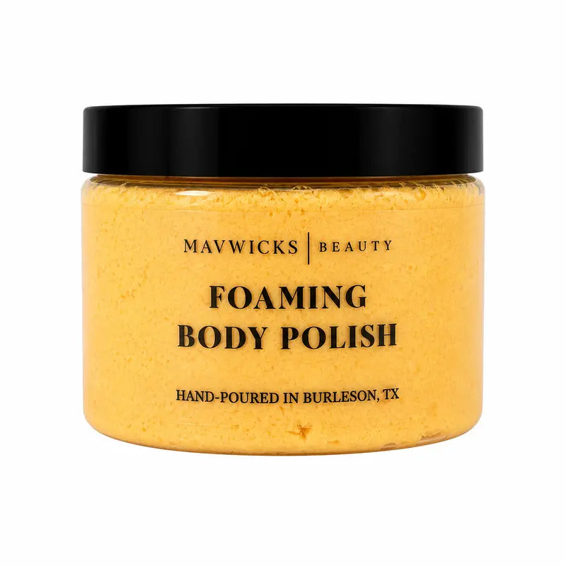 Mavwicks Foaming Body Polish - Luxury Exfoliating Scrub