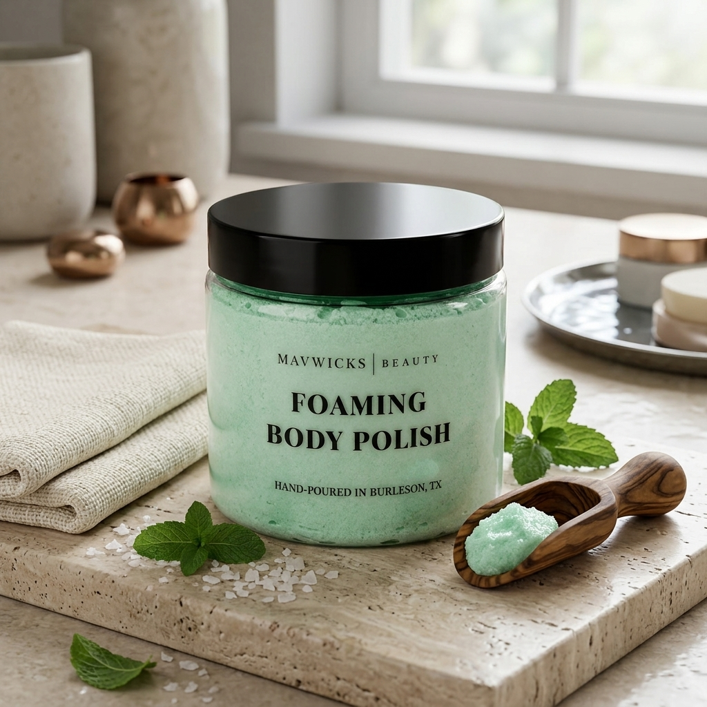 Mavwicks Foaming Body Polish - Luxury Exfoliating Scrub