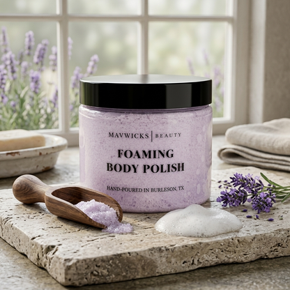 Mavwicks Foaming Body Polish - Luxury Exfoliating Scrub